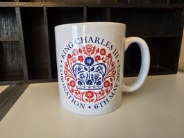 Tasse King Charles III Coronation 6. Mai 2023 Sammeltasse