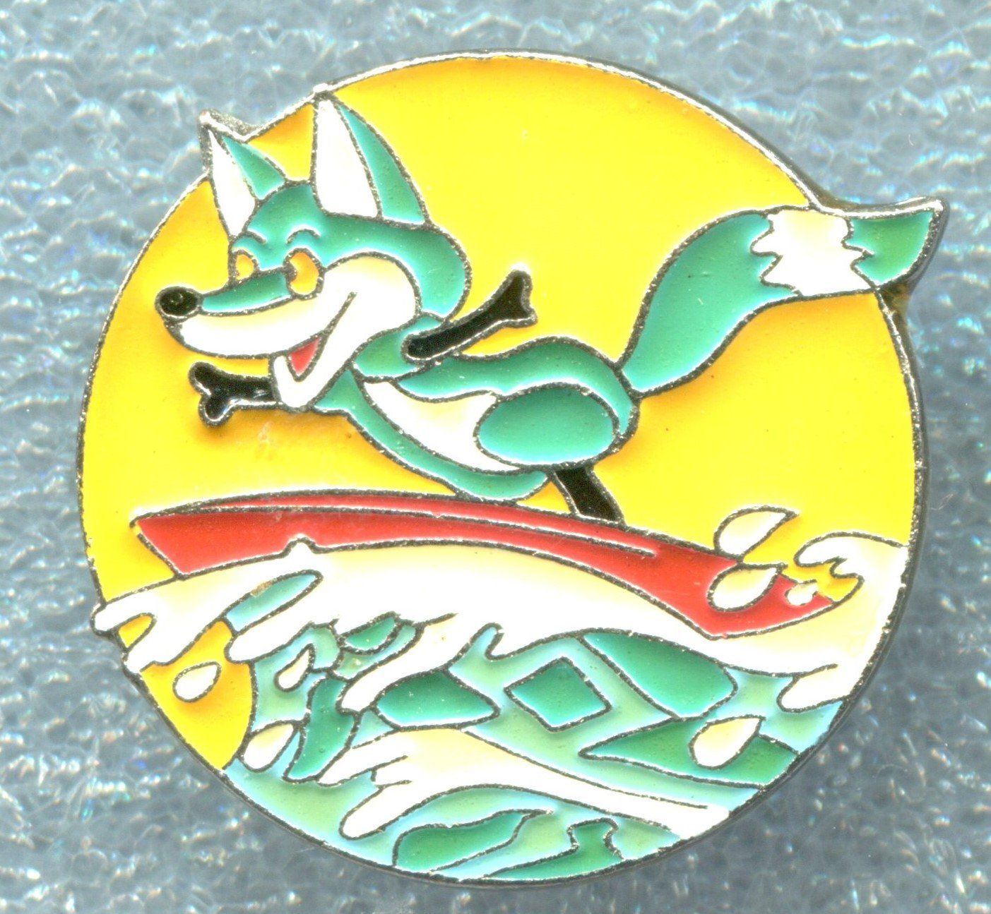 Plaquettes & Badges: Bankverein Topsy  Surfer – D'occasion à Winterthur par Sammleroase