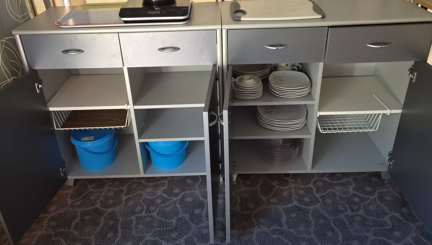 Cucine complete: Küchenmöbel für Camping – Usato da St. Pantaleon venduto da whity75
