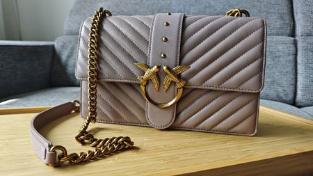 Pinko Love Bag, Leather, Pale Purple 💜