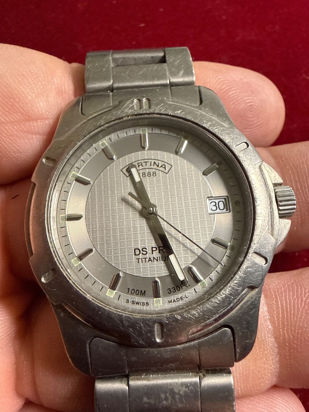 Certina Montres: Certina DS Pro Titanium 38 mm – D'occasion à Pfeffingen par Allhandelklgwatches