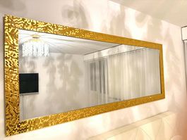 Luxus Spiegel goldig