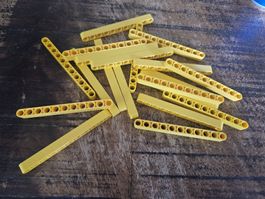 lego 32525 lot de 20 pièces Yellow Technic, Liftarm Thick