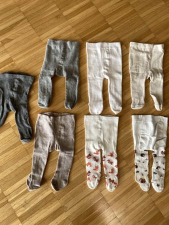 7 Baby Tights Unisex Sizes 50 - 56