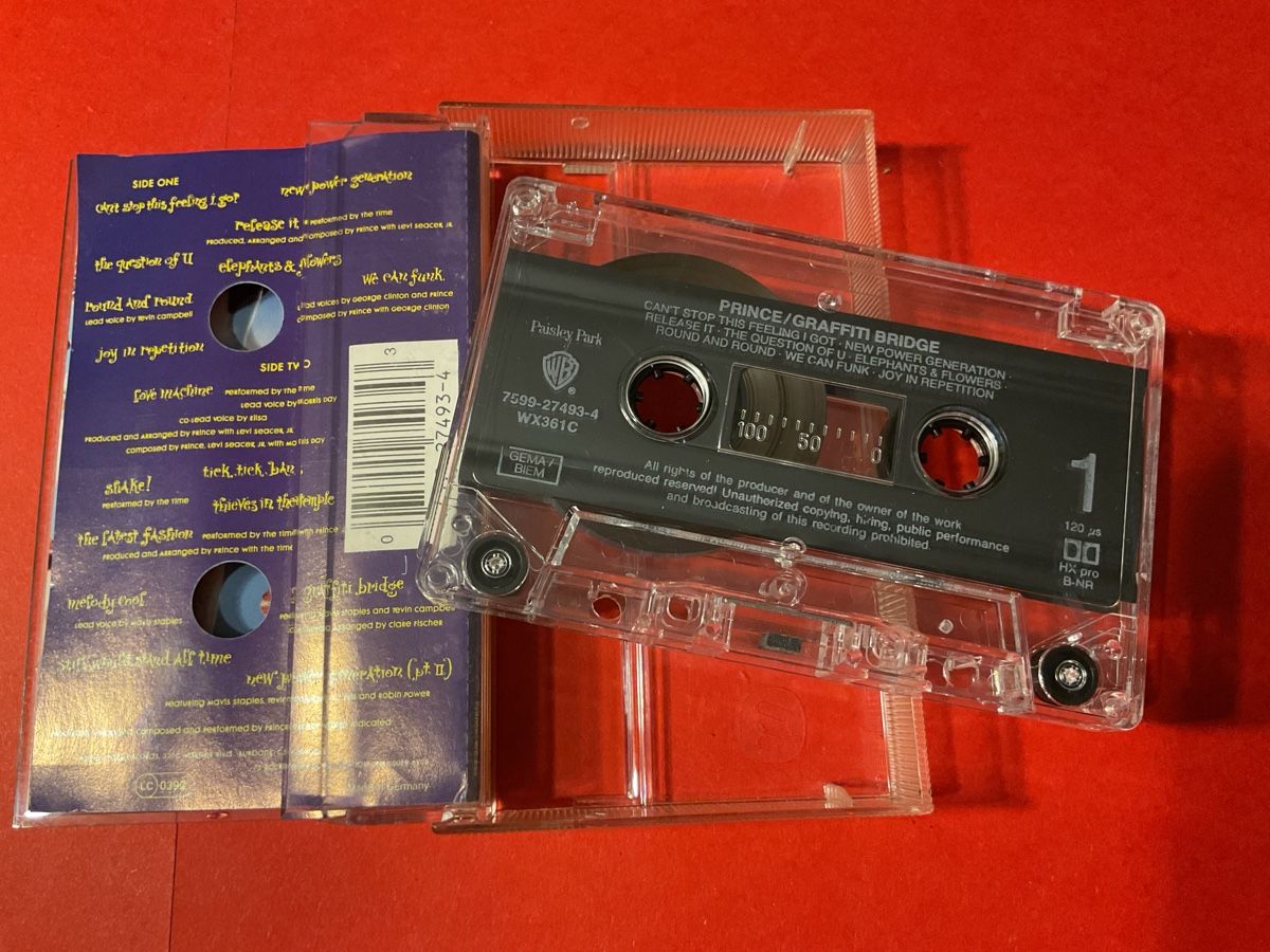 Cassettes audio: Prince Graffiti Bridge MC gute Zustand – D'occasion à Steinach par Quarkie 1
