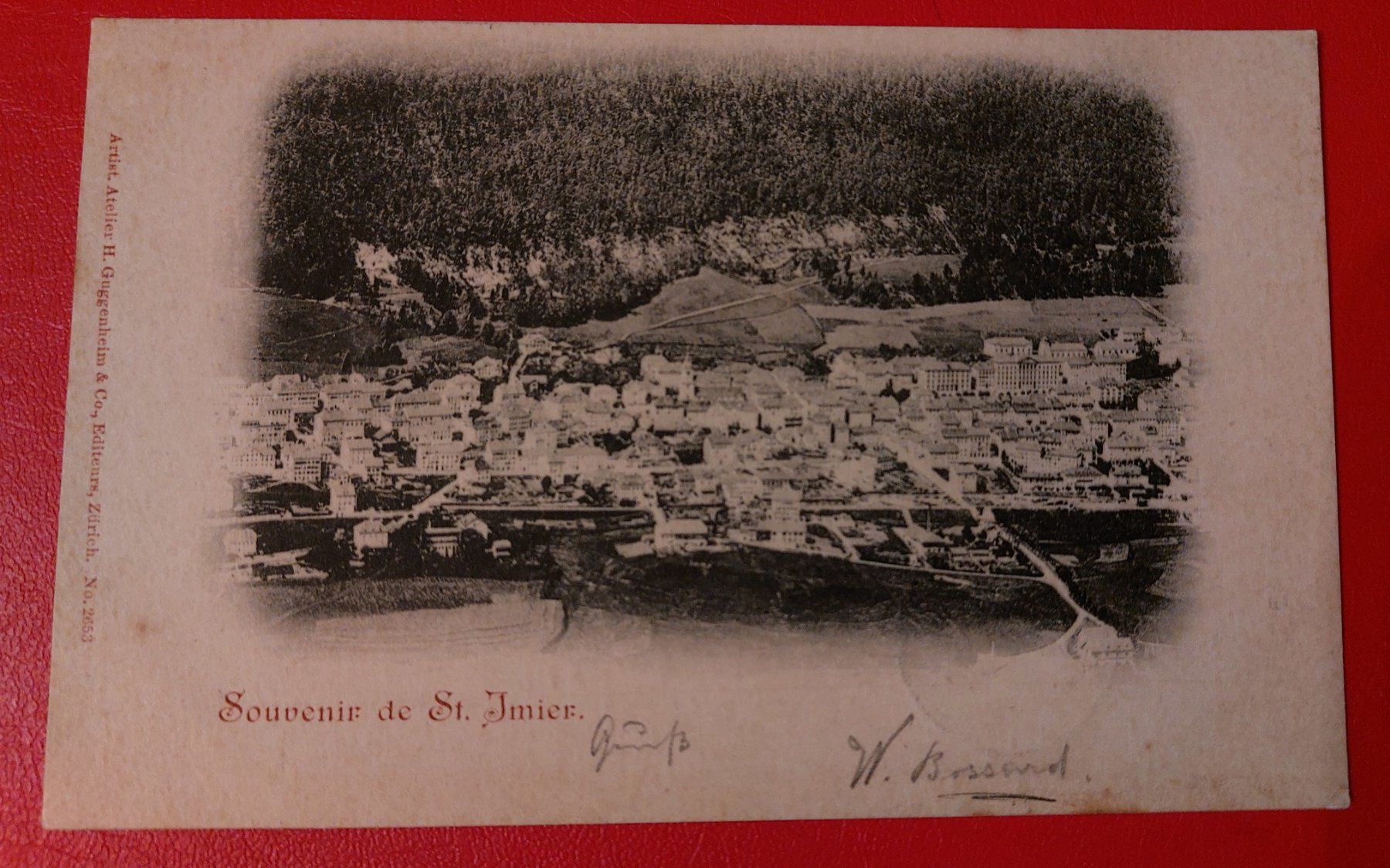 Cartoline postali: Souvenir de St. Imier 1898 – Usato da St-Légier-La Chiésaz venduto da Theo005