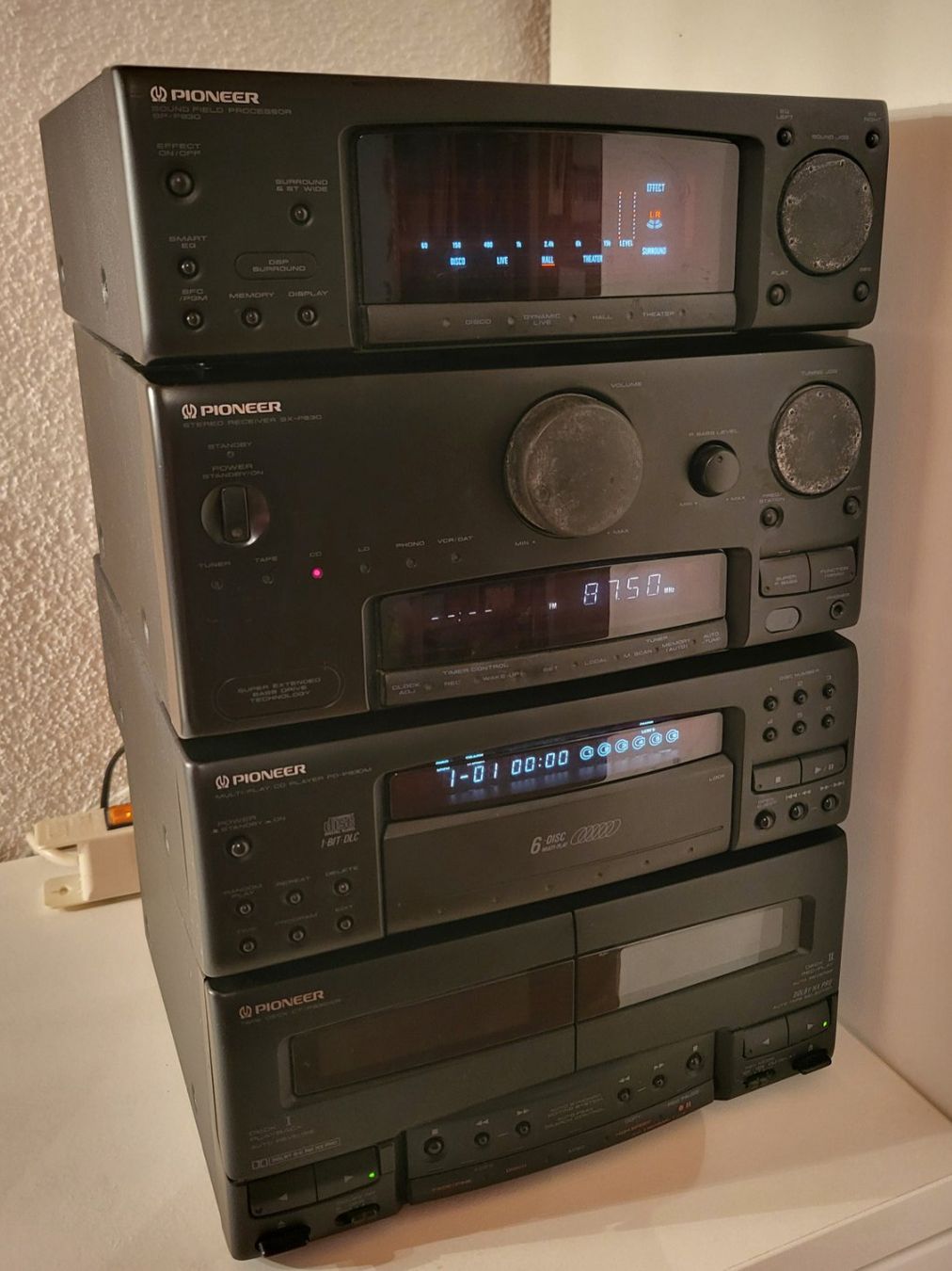 Pioneer Amplificatori: Stereoanlage mit 2 Lautsprechern  – Usato da Birmenstorf AG venduto da Cjl 2
