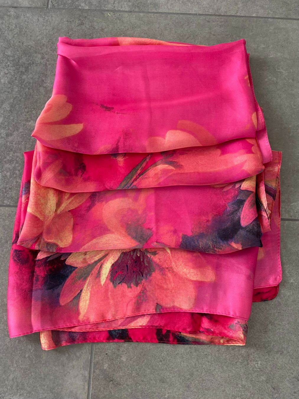 Foulards, Tücher & Schals: Wunderschöner Sommerschal,gross ,pink gemustert,NEU – Neu (gemäss Beschreibung) aus Sarmenstorf von Nathi013 5