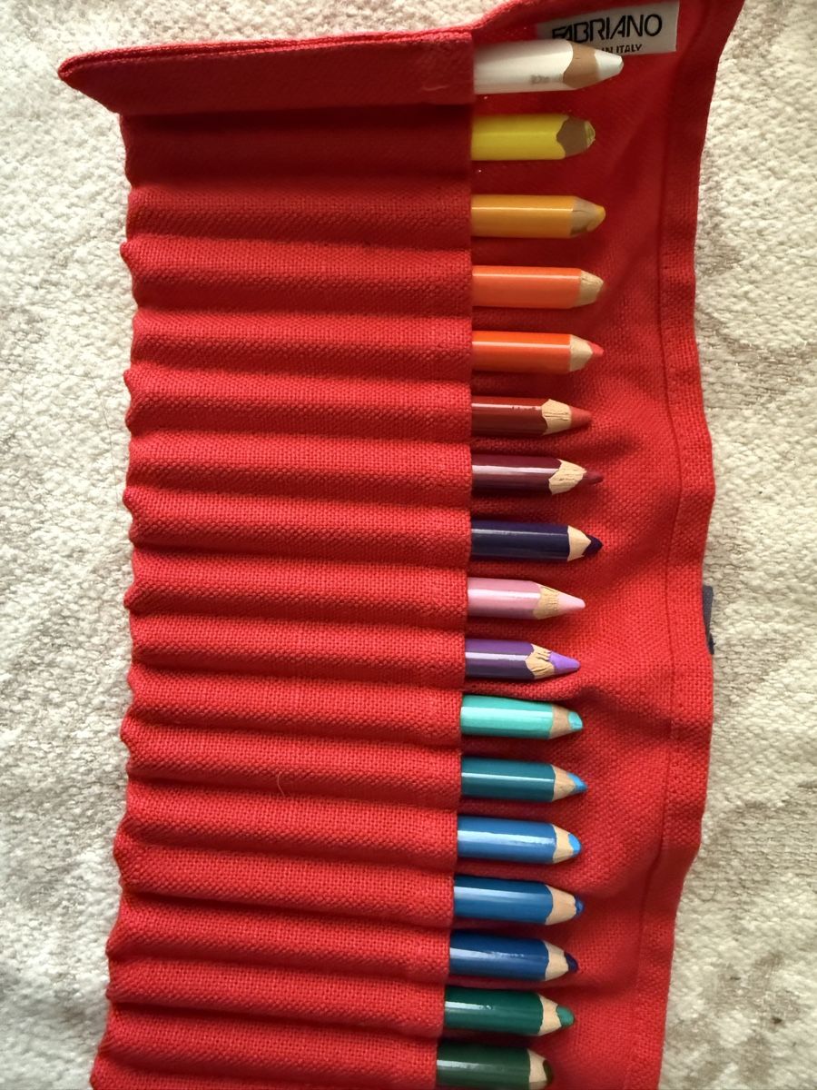 Astucci : Fabriano pencil case with colored pencils, art set – Usato da Zürich venduto da wil_2sm9 9