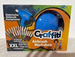 Graffiti Airbrush Workshop XXL - Kreativ Set für Kinder!