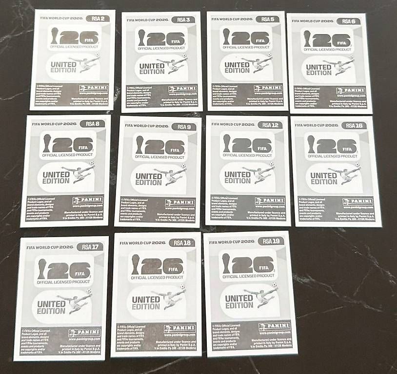 Panini Carte collezionabili: Panini Sticker 2026 RSA – Nuovo (secondo la descrizione) da Liestal venduto da arl_6tv7 1