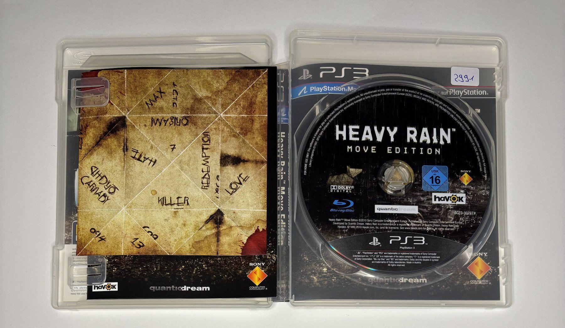 Spiele: PS3 - Heavy Rain – Gebraucht aus Allschwil von Bullach 1