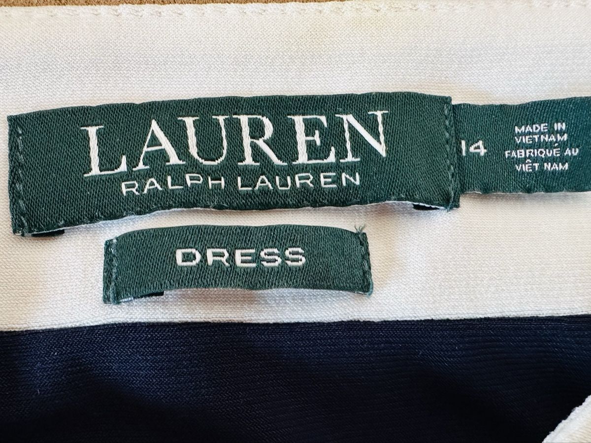 Ralph Lauren Vestiti: Abito Ralph Lauren blu/bianco 42 EU – Usato da Cureglia venduto da myr_9v25 6