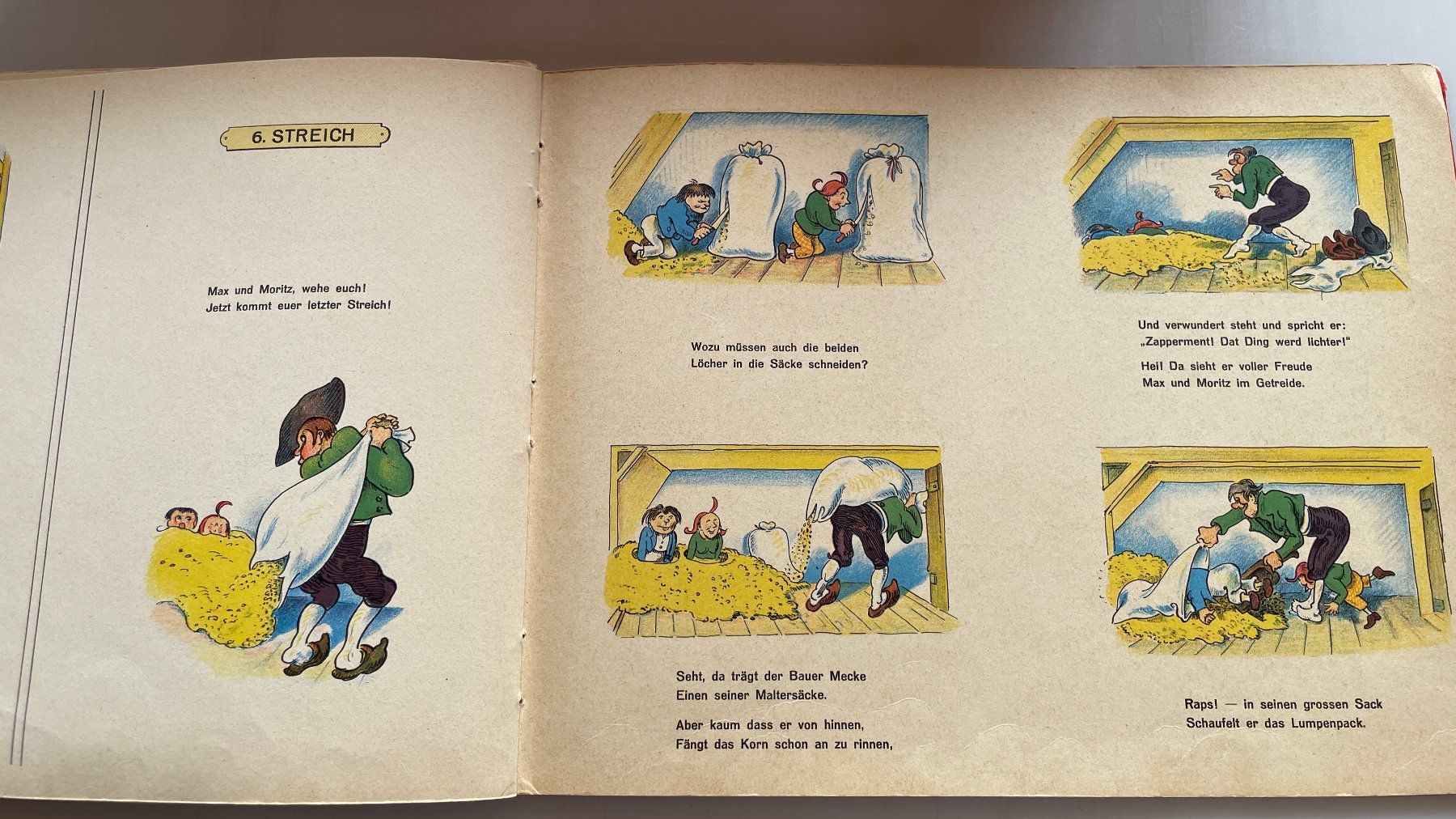 Libri: Bilderbuch Max und Moritz Wilhelm Busch – Usato da Glattfelden venduto da cybermaxx 5