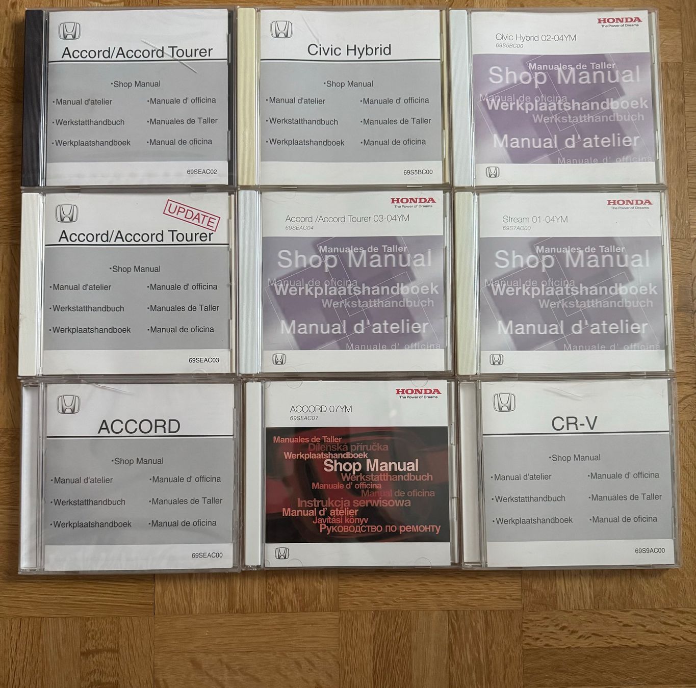 CD & DVD vergini: Honda Shop Manual – Usato da Seewen SZ venduto da web_