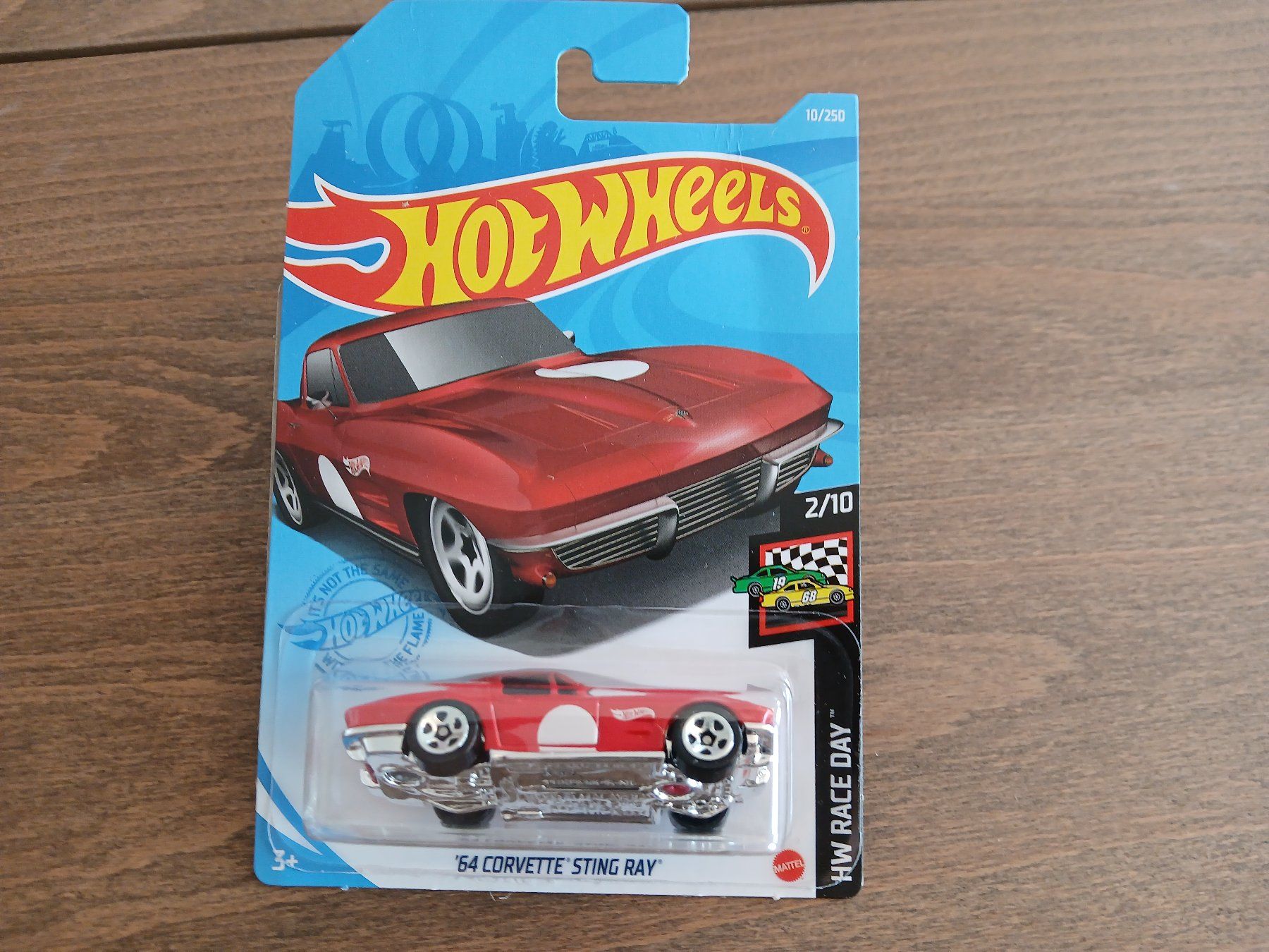 Hot Wheels Modellini d'auto: 1964 Chevrolet Corvette Sting Ray – Nuovo e nell'imballaggio originale da Wiedlisbach venduto da Pontiacman93