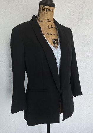 Schwarzer Blazer von H&M, Gr. 38 - Zeitlos & elegant!