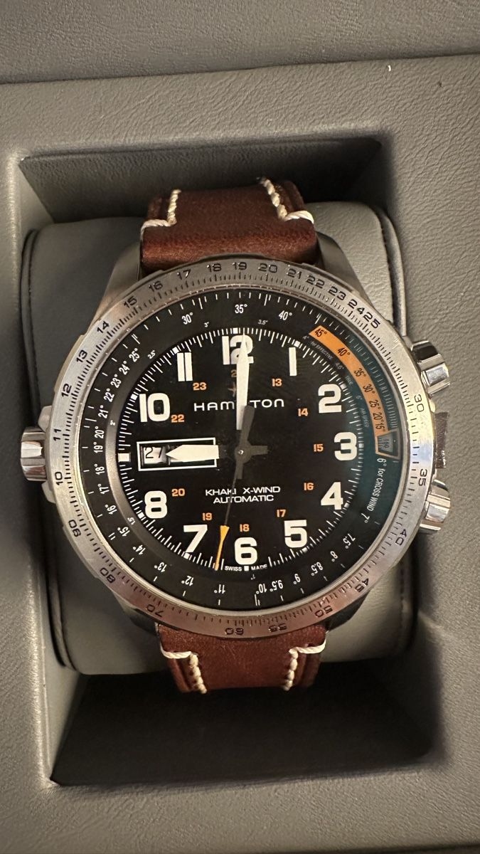 Hamilton Orologi: Hamilton Khaki X-Wind, H77755533, TOP Zustand – Usato da Nottwil venduto da oO0_Erwin_0Oo 1