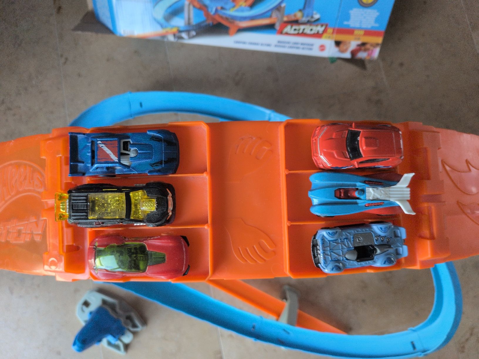 Hot Wheels Piste: Hot Wheels Looping Bahn, Riesige Looping-Action! – Usato da Zürich venduto da pipposara 1
