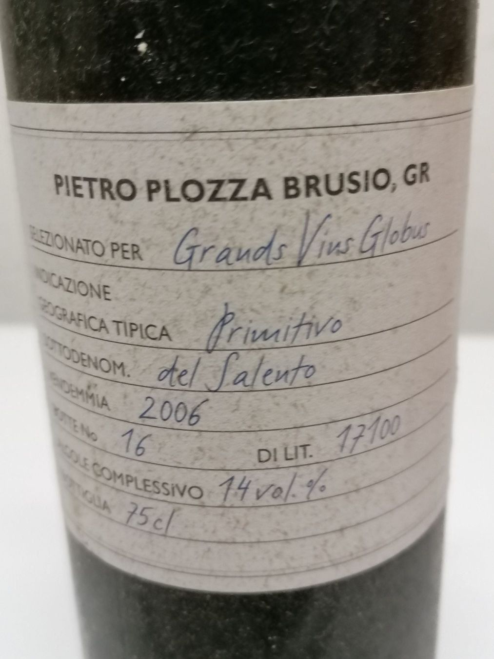 Wein: Bündner Pietro Plozza Brusio GR, Jg 2006 – Neu (gemäss Beschreibung) aus Glattbrugg von Rene1766