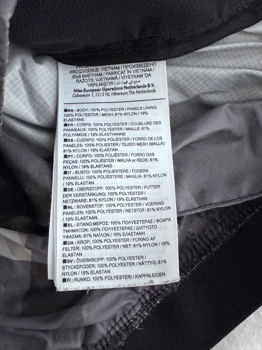 Nike Giacche: Nike Running Lightweight Jacket - Gray Black Pattern – Nuovo (secondo la descrizione) da Zürich venduto da Tanja_G88 2