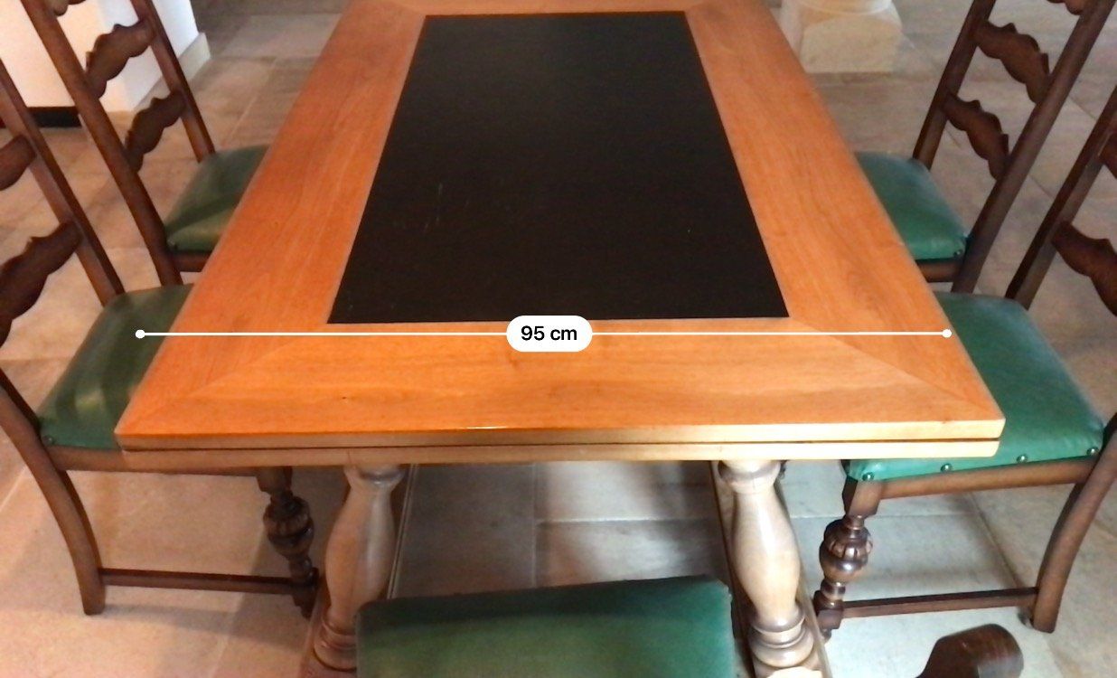 Tische: Table de salle à manger massive avec 2 rallonges – Gebraucht aus Essertes von Cape_au_Moine_1941 2
