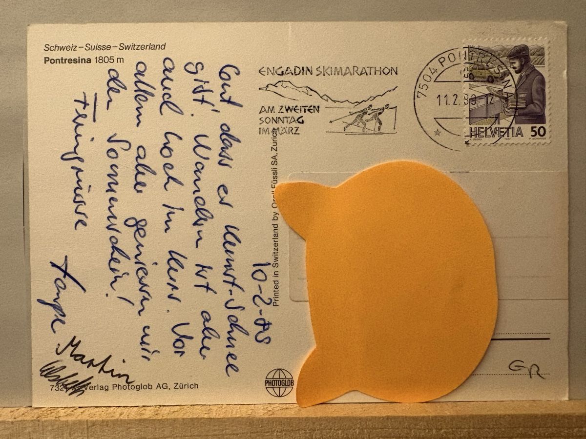 Cartoline postali: AK von Pontresina – Usato da Rümlang venduto da Kartenpost1 1