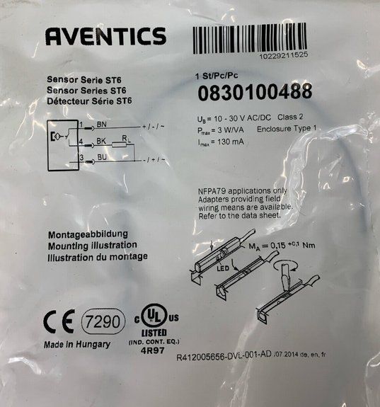 Composants électroniques: Aventics Sensor – Neuf (Voir description) à Fulenbach par Hach0 6