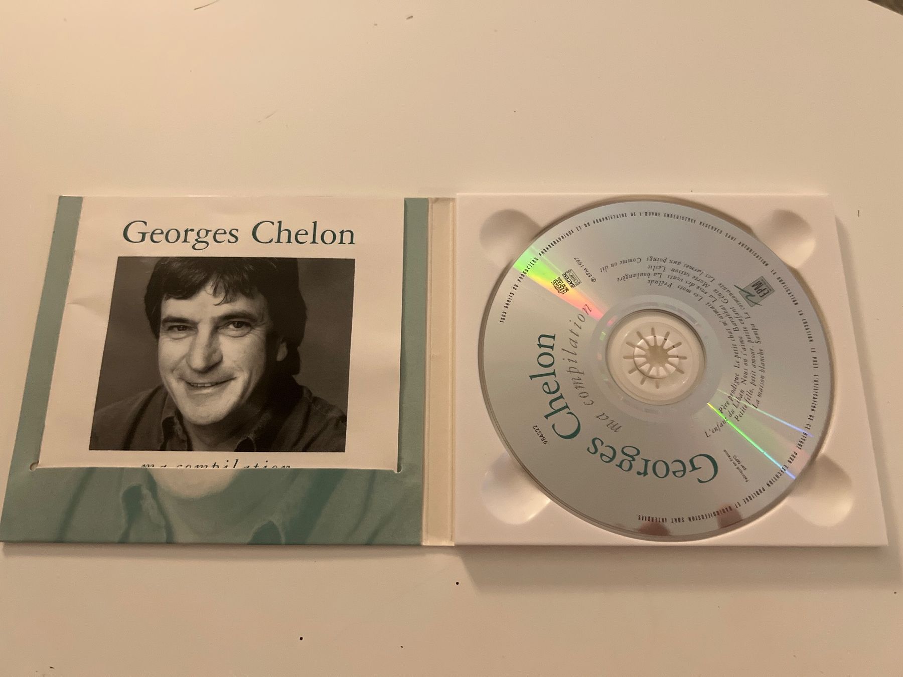 CD: CD Georges Chelon « Ma Compilation » – Usato da Bouveret venduto da Feelgoodtrading 2