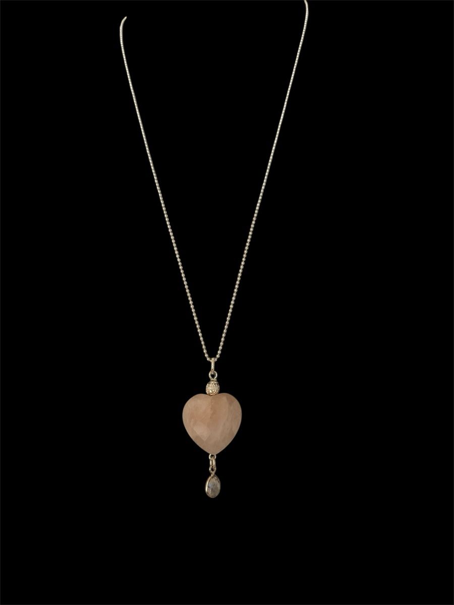 Ciondoli: Silberkette mit Rosenquarz – Nuovo e nell'imballaggio originale da Niederglatt ZH venduto da Silberschmuck-design 3