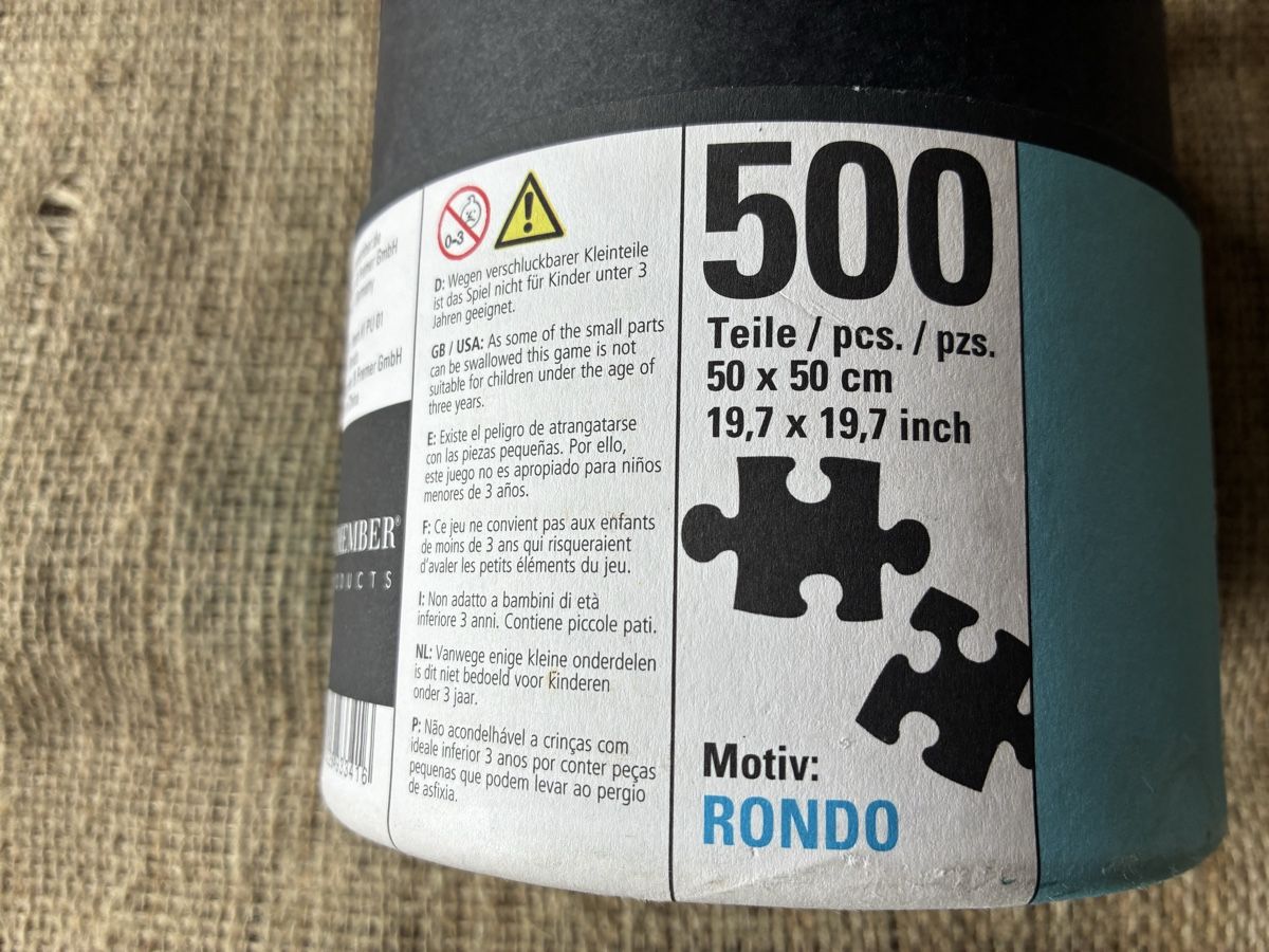Puzzle: Remember Puzzle 500 Teile “Rondo” – Usato da Ebnat-Kappel venduto da ponyhales 1