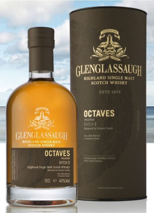 Glenglassaugh Spirituosen: Glenglassaugh Octaves Peated 2018 Batch – Neu und originalverpackt aus Deitingen von Peterso