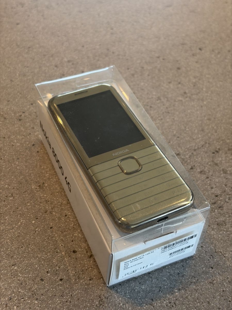 Nokia Handys / Smartphones: Nokia 8000 4G – Gebraucht aus Stalden (Sarnen) von akath 1