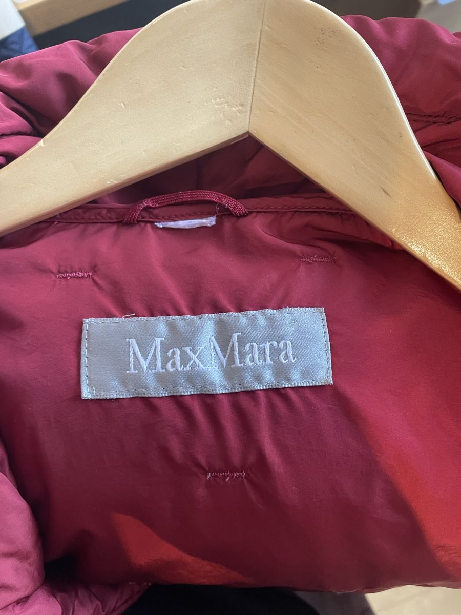 Max Mara Giacche: Piumino Bordeaux Max Mara – Usato da Castel San Pietro venduto da sof_5f2g 2
