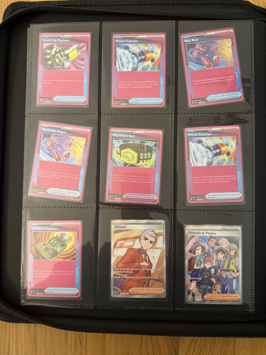 Pokémon Carte collezionabili: Pokémon Prismatic Evolutions Binder + 55 Poké/Masterball – Nuovo (secondo la descrizione) da Windisch venduto da CharizArdi 7