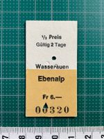 Wasserauen - Ebenalp, Billett, Appenzell, Luftseilbahn