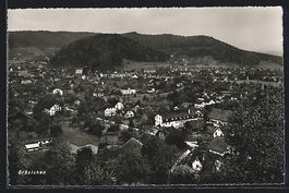 Gränichen, Ortsansicht bei Tageslicht