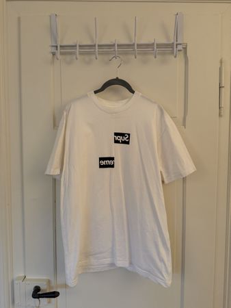 T-Shirt Supreme COMME des GARCONS SHIRT Weiss Grösse L
