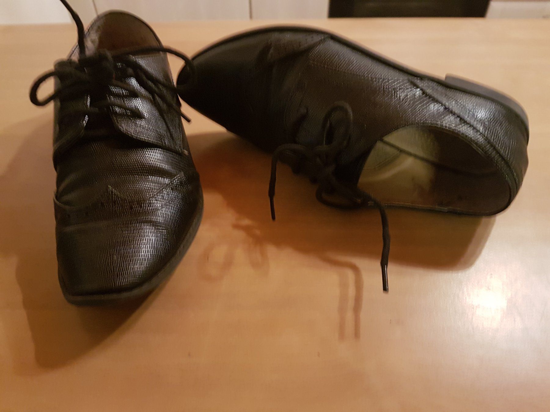 Damenschuhe: Chaussures plates grandeur 36 cuir – Gebraucht aus Villiers von san_jn5w 7