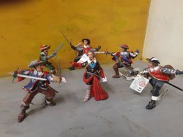 Mousquetaires et cardinal Mazarin,  Papo