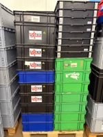 Stapelboxen/Behälter EUR-Norm. Verschiedene Farben & Grössen