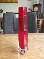 Rote Mid-Century Blockvase