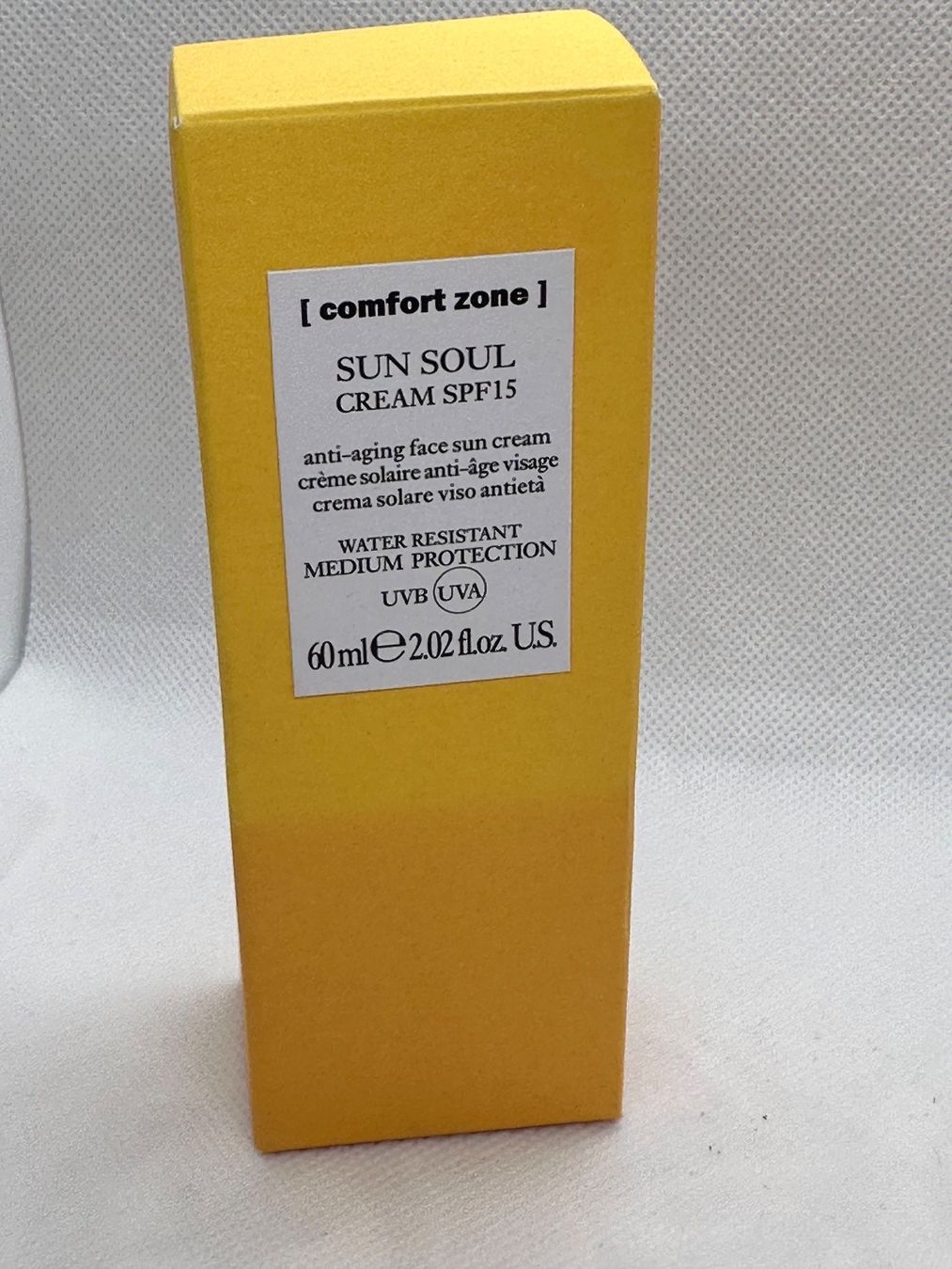 Cura del viso: Comfort zone sun soul spf 15 – Nuovo e nell'imballaggio originale da Pully venduto da Natala