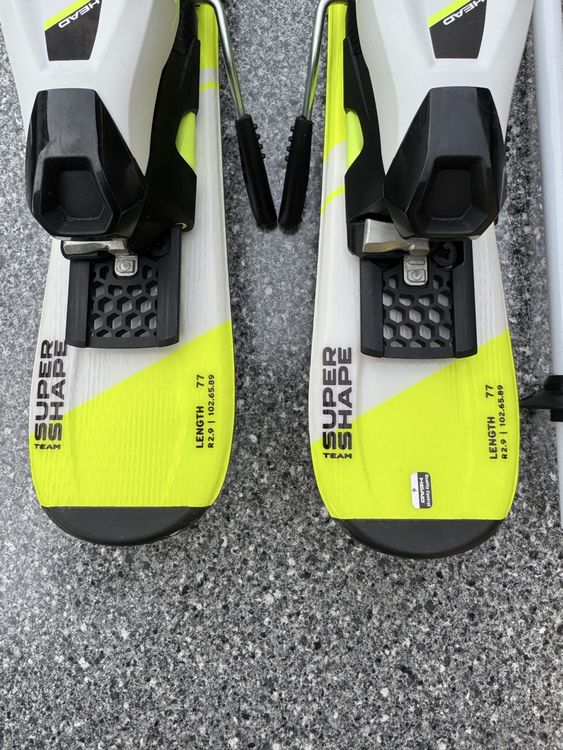 Kinder Carvingski HEAD FABRIKNEU 77 cm inkl Stöcke (Neu und