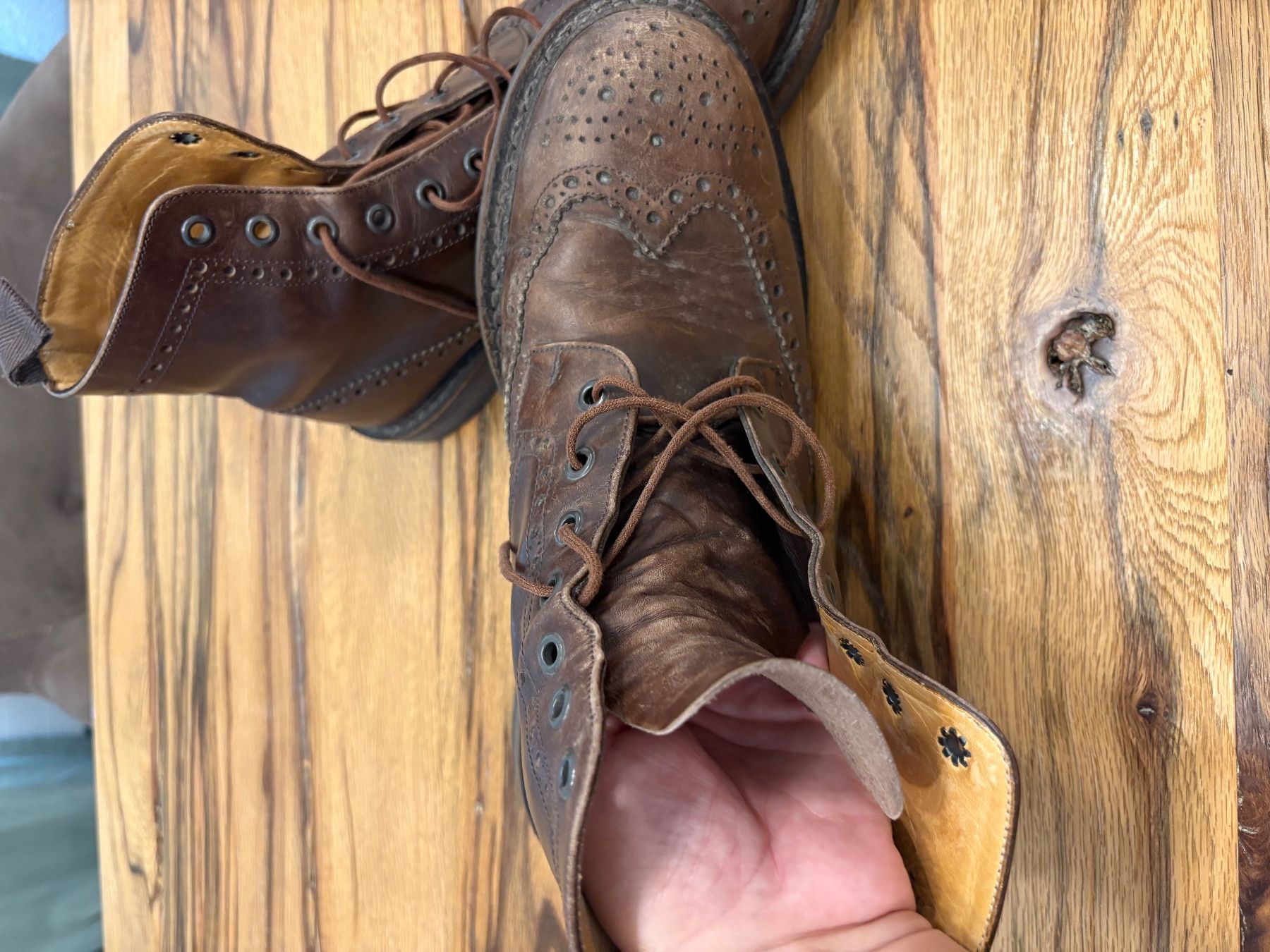 Prada Scarpe da uomo: Prada Leder Boots, Grösse 43   😍 – Usato da Gutenswil venduto da mse_hbj5 3