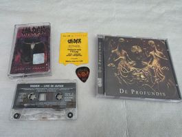 Vader Sammlung, CD+C7+Ticket+Autogram + guitar pick