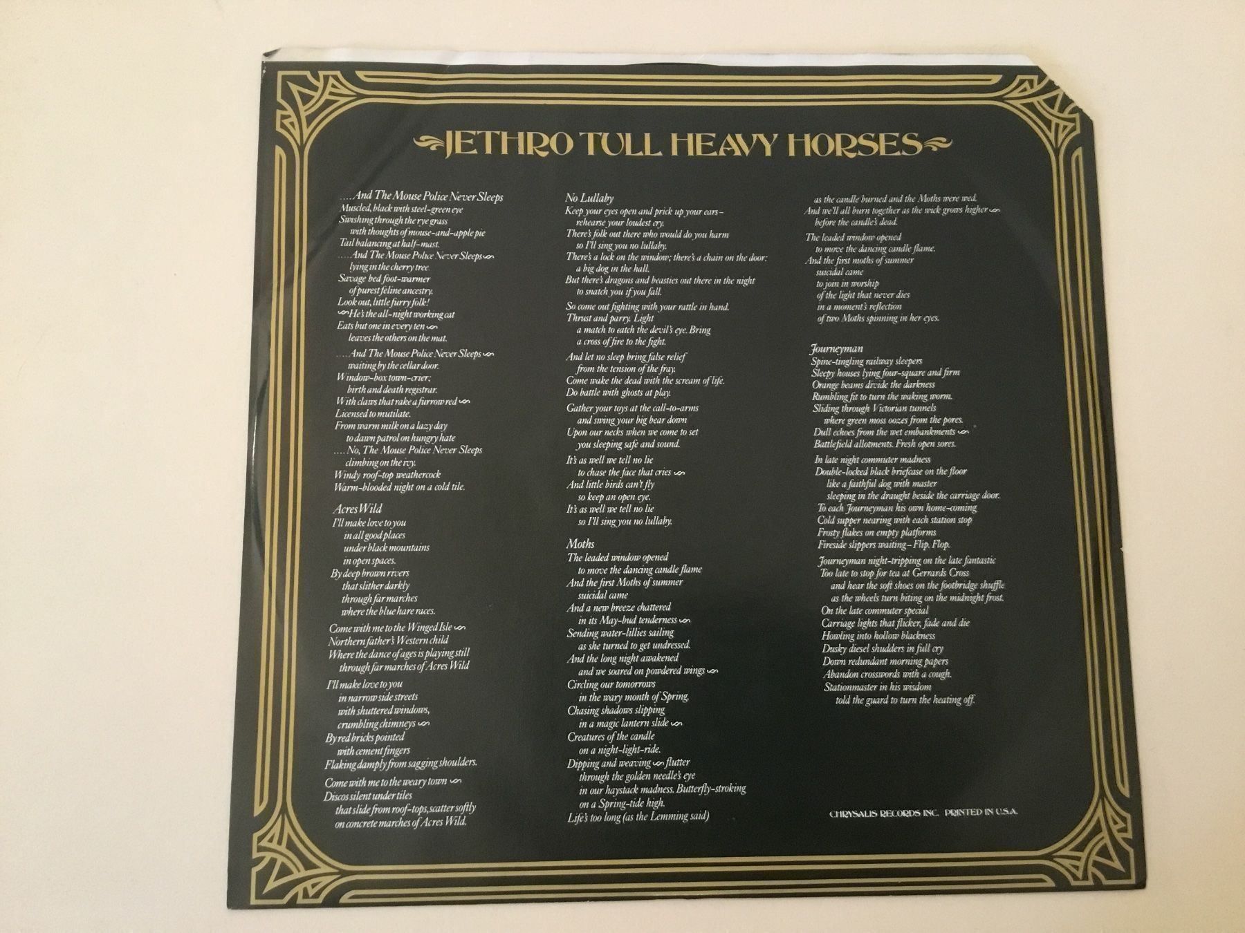 Dischi in vinile: Jethro Tull / Heavy horses – Nuovo (secondo la descrizione) da Kreuzlingen venduto da Schuggerman 2