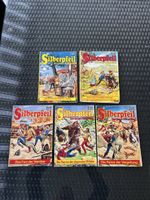 5 Silberpfeil Comics Bastei Verlag 70er Jahre Vintage Kult