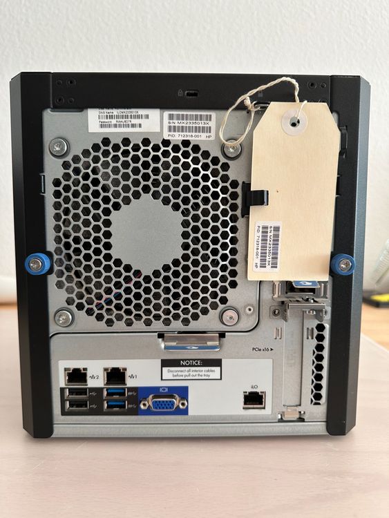OFFTEK 2GB DDR3-12800 ECC RAM Für HP-Compaq ProLiant MicroServer Gen8 G2020T – Server-Speicher Upgrade