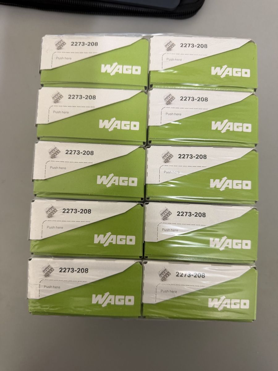 Wago Componenti elettronici: Wago klemmen neu  – Nuovo e nell'imballaggio originale da Zürich venduto da papaplatte 1